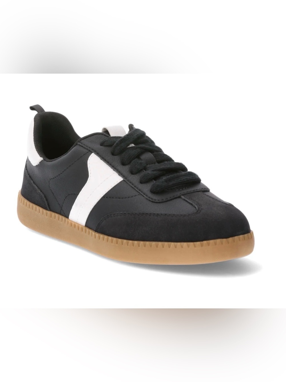 Wonder Nation Black White Sport Sneakers Kids Size 13 NWOT